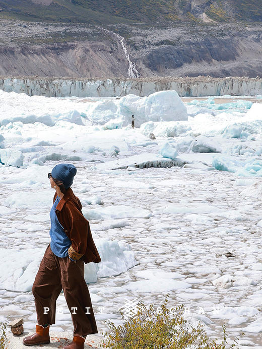 PETIT SCHAN小闪 CLO#918 Old Times 旧时光 棉牦牛绒灯芯绒外套 商品图3