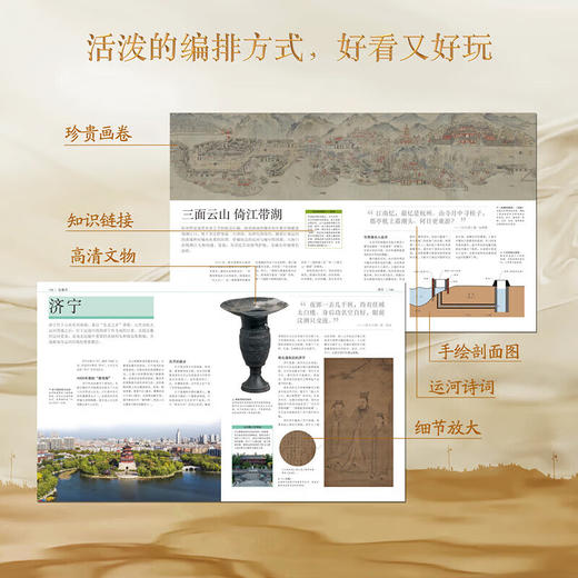 伟大的中国大运河 中国国家博物馆+中国大百科全书出版社联合打造 伟大的中国大运河 商品图8
