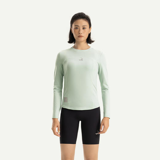 优极UG CoolMax·云柔女款跑步长袖T恤 商品图1