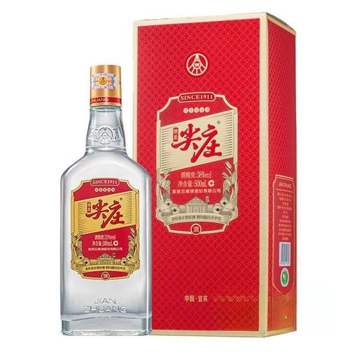 尖庄38度500ml红优浓香型白酒 商品图0