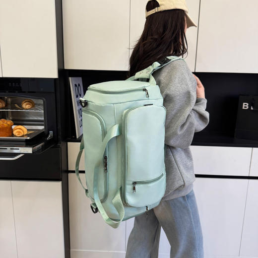 耐磨防泼水【干湿分离！独立鞋仓】旅行包大容量单双肩可拆卸背包健身瑜伽收纳包出差行李包运动包。ha 商品图0