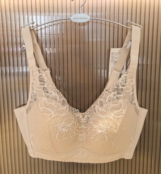 （文胸小裤颜色略有差异哦）SCHIESSER德国舒雅侧收副乳中厚款透气聚拢软支撑无钢圈文胸套装21/24610B/21/24611S 商品图10