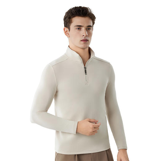 【合作款】秋季情侣款半拉链长袖立领卫衣  yb1020029 商品图7