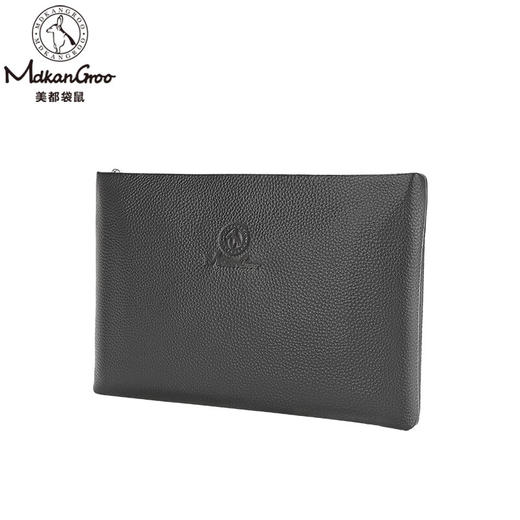 美都袋鼠美都袋鼠休闲夹包出行赠礼MDYB701-A 黑色 商品图3