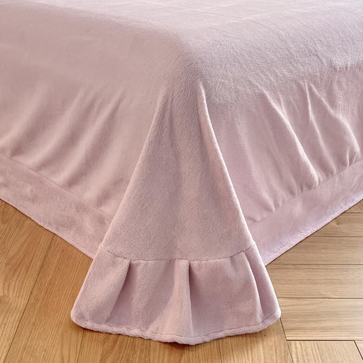 自然醒高克重雕花绒四件套加厚牛奶绒四件套新款珊瑚绒冬季法兰绒床单被套床上用品NH167 商品图14