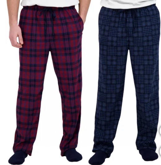 特价📣美国直邮240元/2条装🉐包税包邮到手🔥Nautica/诺帝卡 新款男士家居休闲裤睡裤2条装！🎁洗涤不起球不变形！ 商品图1