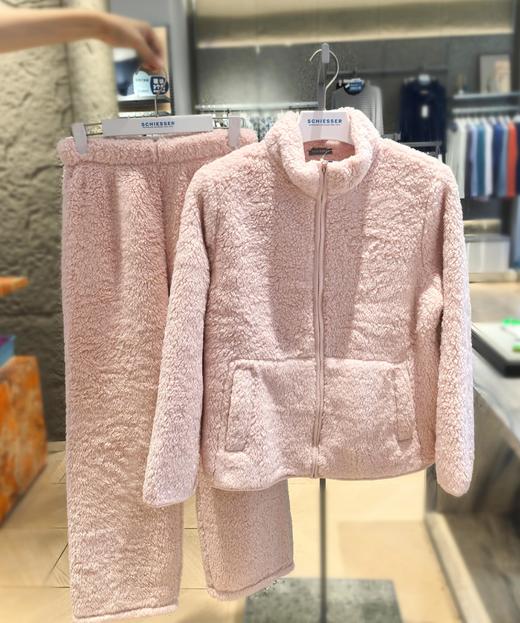 【深冬必备加厚法兰绒】SCHIESSER德国舒雅女士法兰绒厚款家居套装61/26961H 商品图0