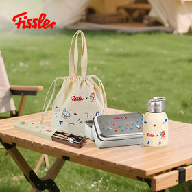 【微店专属联名套组】大白兔IP联名随身餐具套组