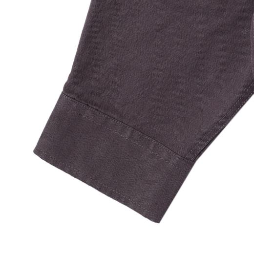 12475SDSA男士秋冬新款痞帅男装韩版休闲纯色口袋纽扣翻领长袖衬衫百搭 商品图4