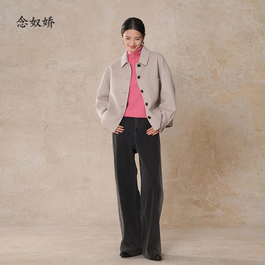 【商场同款】CNT5970 “ 擦色牛仔 ” 手工擦色，时髦又显瘦 横向渐变新颖好看视觉显瘦 牛仔裤 商品图6