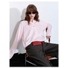 （小眠专属）【预售5天发货】绯纱粉插肩袖亨利衫  | 3D立体剪裁+高克重雪花棉，立挺有型不软塌，有颜值有质感 商品缩略图3