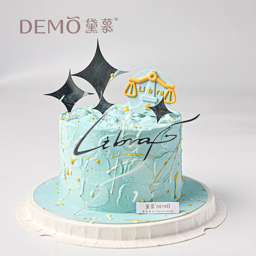 浅蓝序曲·创意主题奶油蛋糕|Prelude in Light Blue 商品图1