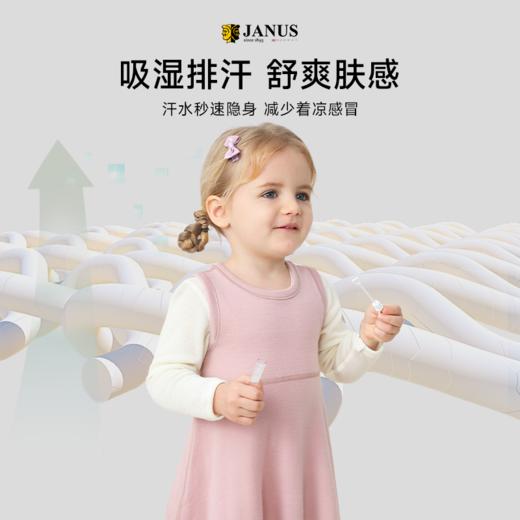 2件64折【反季特价】挪威进口JANUS100%美利奴羊毛宝宝连衣裙 克重215g/㎡ 商品图2