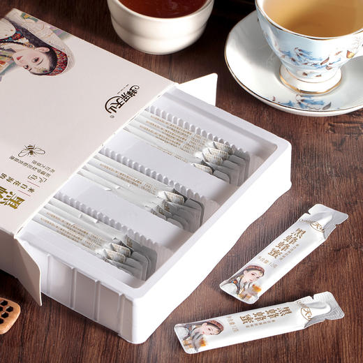 蜂采天山·新疆伊犁条装黑蜂蜂蜜礼盒(花海)12g*15条  富含天然活性酶 商品图3