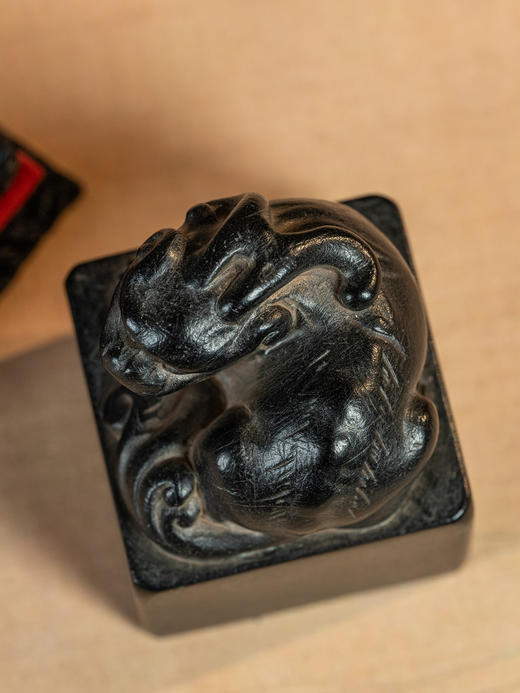 清	吴隐款寿山石诗文印章 商品图3