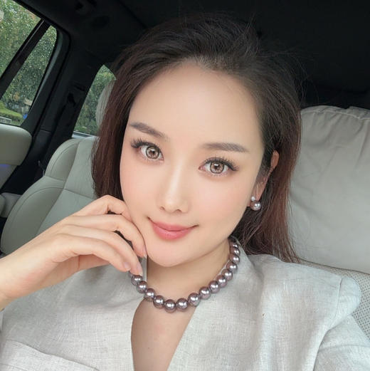 GAONAS  紫韵天成 臻奢14mm紫色珠项链11476XPR 商品图1