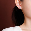【真爱循环】S925纯银镀金莫比乌斯天然淡水珍珠耳钉【CW-ED04095】 商品缩略图3