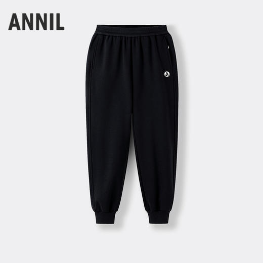 【实体店同款】男女童全腰针织夹裤冬季新款安奈儿童装AM546175 商品图1