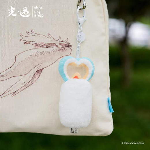 蜡烛毛绒钥匙扣 商品图0