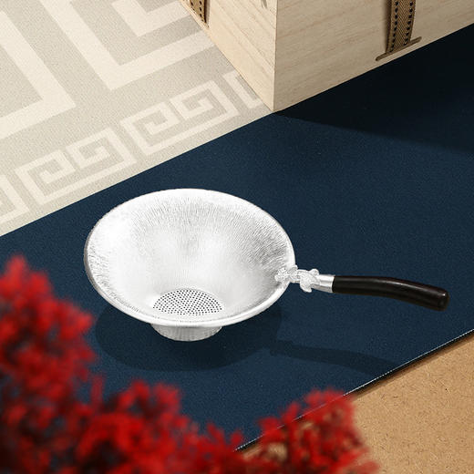 泠泉银茶漏 商品图2