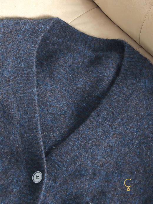 MAISON COVET 丝羊绒夹花开衫外套 商品图3