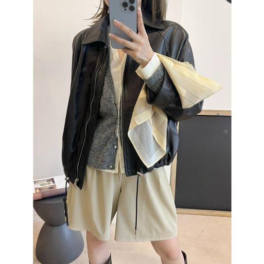 2509403   “奶油小方” 气质 方形丝巾 商品图4