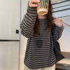 suoreoe 条纹T恤 宽松慵懒感 显白百搭 内搭/外穿 商品缩略图2
