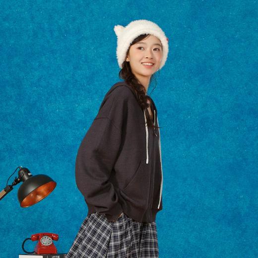 休闲连帽卫衣版开衫毛衣-纪念日百货门店同款165495187 商品图2