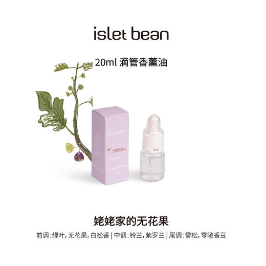 isletbean豆岛 去海边无火扩香系列香薰晶石香薰精油补充液 商品图3