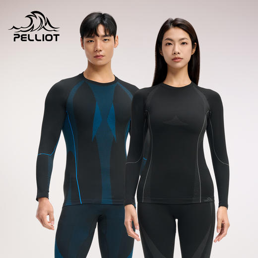 伯希和户外运动功能内衣男新款滑雪骑行保暖内衣裤套装肌底衣女 商品图0