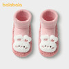 巴拉巴拉宝宝地板袜防滑点胶冬婴幼儿拼接全毛圈短袜 商品缩略图0