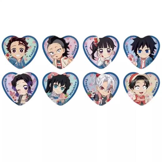 鬼灭之刃 草莓庆典2025 徽章 吧唧 A款 8包/盒 国谷 商品图0