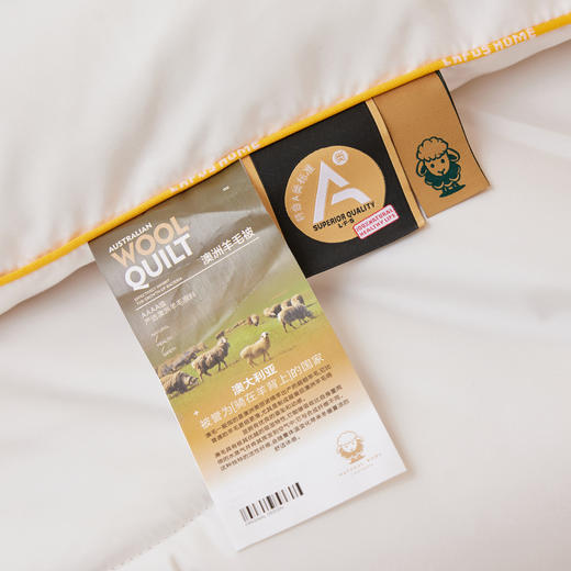自然醒防跑毛优选澳洲羊毛被金标甄选澳洲羊毛被LFS 商品图14