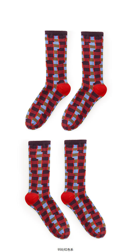 jnby  25年秋款  高筒袜  6P9N10260 商品图3