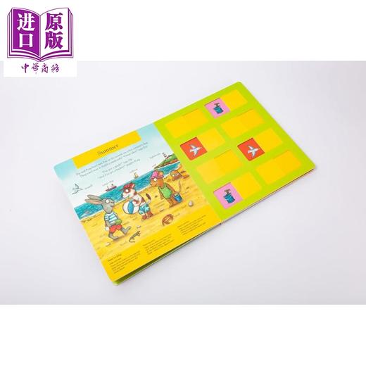 【中商原版】波西和皮普记忆滑块书 四季 Pip and Posy The Super Seasons Memory Game Book 英文原版 亲子纸板书 进口童书 商品图4