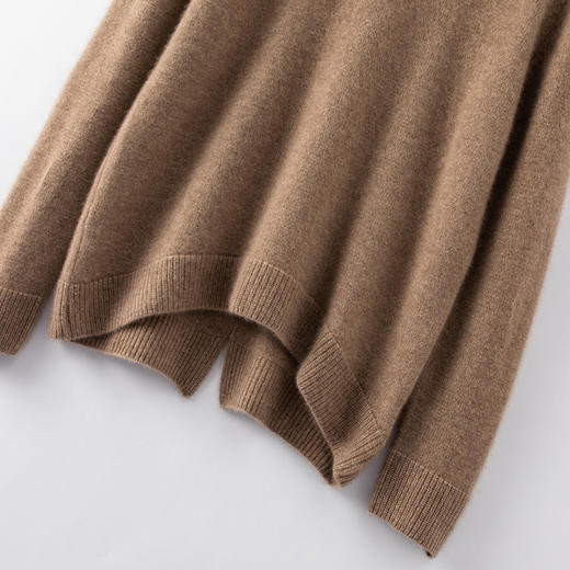 S·Y·C【max家经典】100纯山羊绒加厚盆领毛衣女BABY240258 商品图3