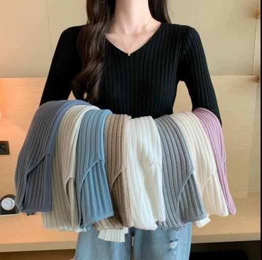 （3件/组，单拍不发）👍亏清69.9任选3件❗❗❗✨【超值清仓价】Avann 多巴胺秋冬打底针织衫🌸全部之前热卖款!拼手速、💜运气捡漏 ✅ 经典百搭x时尚保暖又显瘦🥳 商品图4