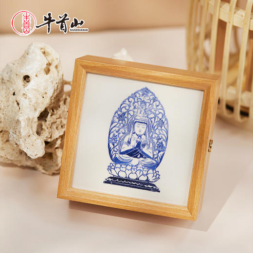 牛首山文创苏绣小夜灯刺绣高颜值氛围床头灯卧室摆件创意生日礼物 商品图1