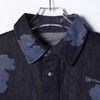 783SDSA秋冬新款痞帅男装潮牌撞色花朵印花纽扣翻领长袖衬衫时尚衬衣 商品缩略图2