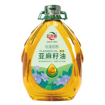 红井源一级亚麻籽油4.456L低温压榨可热炒食用油团购富含Omega3 /粮油调味 /食用油 /亚麻籽油/火麻油 商品图5