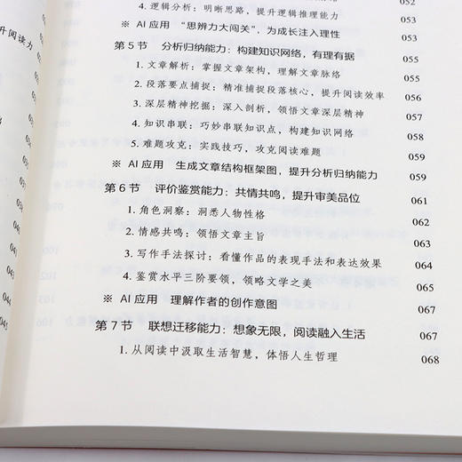 AI阅读力：解锁6大学习*能力 阅读素养提升指南书籍 中小学生读写提分高能引擎 商品图3