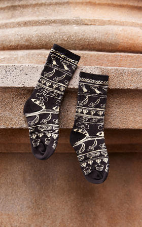 jnby  25年秋款  中筒袜  6P9N10220