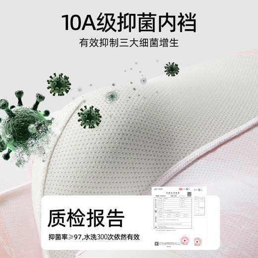 【新款上市】凯乐跑K-RUN新品K6冰丝无痕印花网孔男士内裤新时尚 商品图2