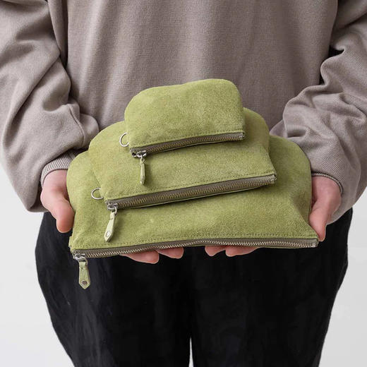 hobo UTILITY CASE S PIG SUEDE 耐磨猪皮多功能收纳包 小号 商品图0