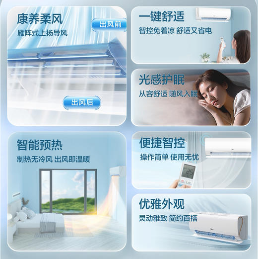 海尔（Haier）空调 KFR-35GW/C2LSA81U1 商品图1