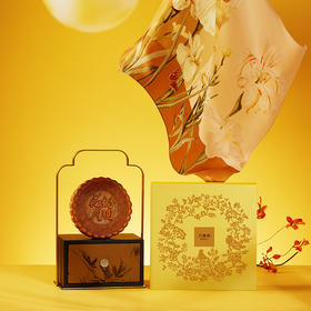 万事利中秋好礼《秋语丝月》丝巾礼盒