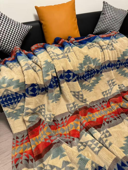 原单正品美国PENDLETON复古休闲盖毯。两个色，1.5✖️2米，1.8✖️2米 商品图12