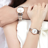 依波(EBOHR)时尚间金钢带情侣表男女石英表5018 商品缩略图3