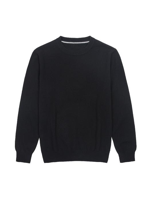 「4色可选」100%小山羊绒Baby Cashmere12针圆领针织衫 商品图3