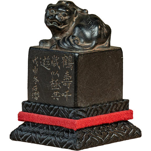 清	吴隐款寿山石诗文印章 商品图5